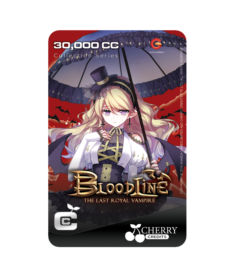 #069 | Cherry Credits | BloodLine Series | Elder Sue | 30,000 CC