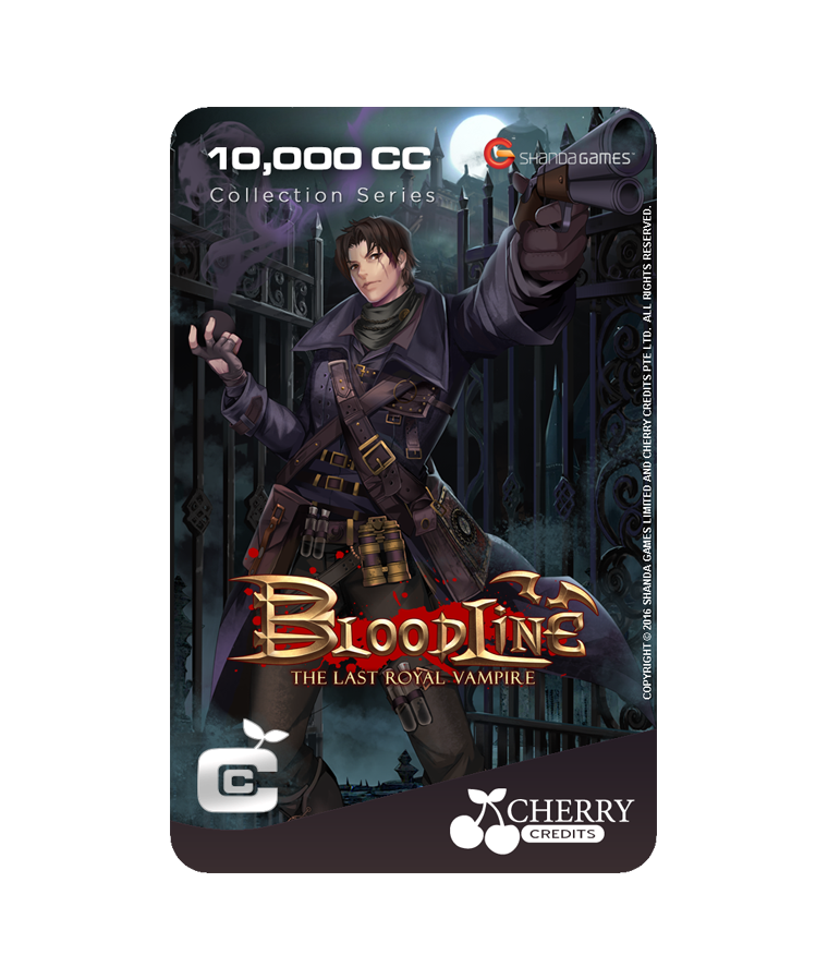 #075 | Cherry Credits | BloodLine Series | Kane | 10,000 CC