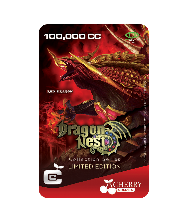 #032 | Limited Edition | Dragon Nest Special | Red Dragon | 100,000 CC