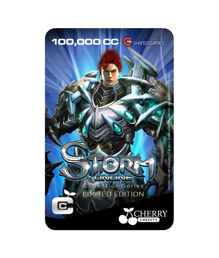 #041 | Limited Edition | Nostalgic Games Series | Storm Online Design 1 | 100,000 CC