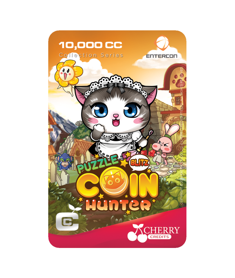 #049 | Cherry Credits | Nostalgic Games Series | Coin Hunter Design 1 | 10,000 CC