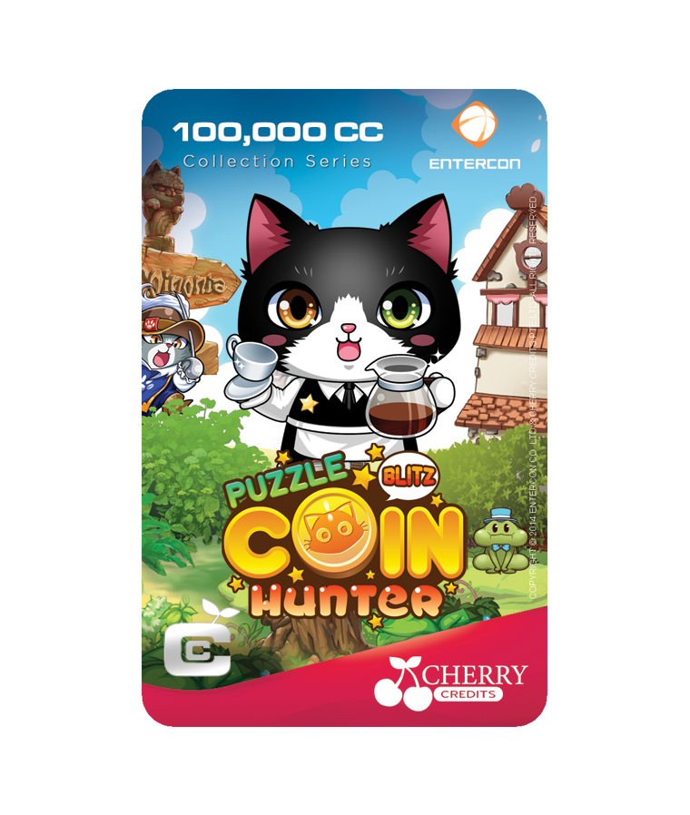 #050 | Cherry Credits | Nostalgic Games Series | Coin Hunter Design 2 | 100,000 CC
