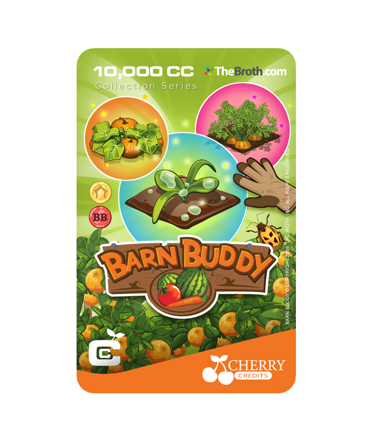 #055 | Cherry Credits | Nostalgic Games Series | Barn Buddy | 10,000 CC